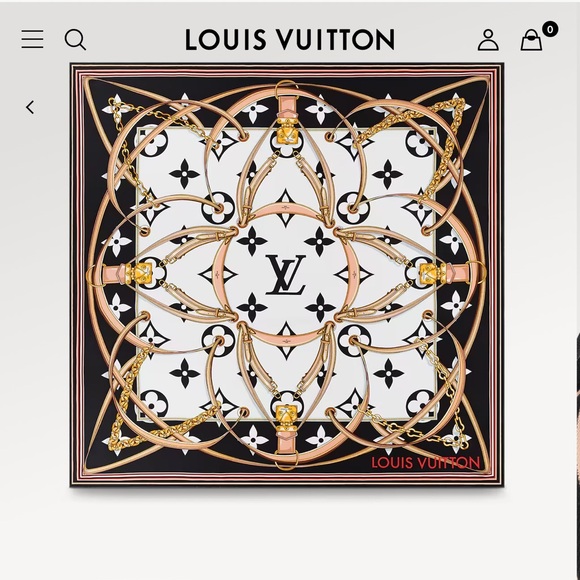 Brand new Louis Vuitton scarf in box - Picture 7 of 8